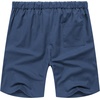 image:imageCOOFANDY Mens Linen Shorts Casual Elastic Waist Drawstring Short Summer Beach Vacation ShortsDenim Blue