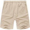 image:imageCOOFANDY Mens Linen Shorts Casual Elastic Waist Drawstring Short Summer Beach Vacation ShortsKhaki
