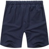 image:imageCOOFANDY Mens Linen Shorts Casual Elastic Waist Drawstring Short Summer Beach Vacation ShortsNavy Blue