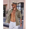 image:imageCOOFANDY Mens Long Sleeve Button Down Shirt Casual Untucked RegularFit Oxford Dress Shirts