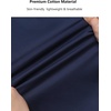 image:imageCOOFANDY Mens Long Sleeve Dress Shirt Plaid Collar Casual Button Down ShirtsBlue
