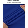 image:imageCOOFANDY Mens Long Sleeve Dress Shirt Plaid Collar Casual Button Down ShirtsNavy Blue
