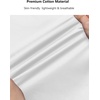 image:imageCOOFANDY Mens Long Sleeve Dress Shirt Plaid Collar Casual Button Down ShirtsWhite