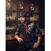 image:imageCOOFANDY Mens Print Button Down Dress Shirt Fashion Long Sleeve Casual Shirts01black Tiger