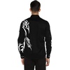 image:imageCOOFANDY Mens Print Button Down Dress Shirt Fashion Long Sleeve Casual ShirtsBlack