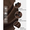 image:imageCOOFANDY Mens Quarter Zip Pullover Mock Neck Quilted Sweatshirt Casual Long Sleeve Polo SweaterCoffee