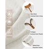 image:imageCOOFANDY Mens Quarter Zip Pullover Mock Neck Quilted Sweatshirt Casual Long Sleeve Polo SweaterWhite
