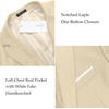 image:imageCOOFANDY Mens Slim Fit Casual Blazers Lightweight Sport Coats One Button Suit JacketsAkhaki