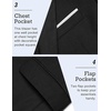 image:imageCOOFANDY Mens Slim Fit Casual Blazers Lightweight Sport Coats One Button Suit JacketsBlack