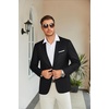 image:imageCOOFANDY Mens Slim Fit Casual Blazers Lightweight Sport Coats One Button Suit JacketsBlack