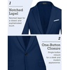 image:imageCOOFANDY Mens Slim Fit Casual Blazers Lightweight Sport Coats One Button Suit JacketsBlue