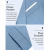 image:imageCOOFANDY Mens Slim Fit Casual Blazers Lightweight Sport Coats One Button Suit JacketsLight Blue
