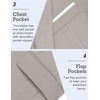 image:imageCOOFANDY Mens Slim Fit Casual Blazers Lightweight Sport Coats One Button Suit JacketsLight Grey