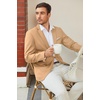image:imageCOOFANDY Mens Slim Fit Casual Blazers Lightweight Sport Coats One Button Suit JacketsLight Khaki