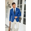image:imageCOOFANDY Mens Slim Fit Casual Blazers Lightweight Sport Coats One Button Suit JacketsRoyal Blue