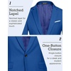image:imageCOOFANDY Mens Slim Fit Casual Blazers Lightweight Sport Coats One Button Suit JacketsRoyal Blue