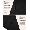 image:imageCOOFANDY Mens Sport Coat Casual Blazer One Button Business Suit JacketBlack
