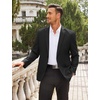 image:imageCOOFANDY Mens Sport Coat Casual Blazer One Button Business Suit JacketBlack