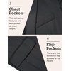 image:imageCOOFANDY Mens Sport Coat Casual Blazer One Button Business Suit JacketDark Grey