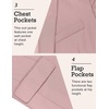 image:imageCOOFANDY Mens Sport Coat Casual Blazer One Button Business Suit JacketDark Pink