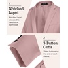image:imageCOOFANDY Mens Sport Coat Casual Blazer One Button Business Suit JacketDark Pink