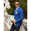 image:imageCOOFANDY Mens Sport Coat Casual Blazer One Button Business Suit JacketGem Blue