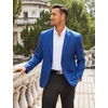 image:imageCOOFANDY Mens Sport Coat Casual Blazer One Button Business Suit JacketGem Blue