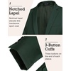 image:imageCOOFANDY Mens Sport Coat Casual Blazer One Button Business Suit JacketGreen