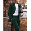 image:imageCOOFANDY Mens Sport Coat Casual Blazer One Button Business Suit JacketGreen