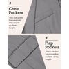 image:imageCOOFANDY Mens Sport Coat Casual Blazer One Button Business Suit JacketLight Grey