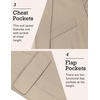 image:imageCOOFANDY Mens Sport Coat Casual Blazer One Button Business Suit JacketLight Khaki