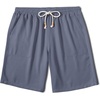 image:imageCOOFANDY Mens UltraLight Summer Shorts Casual Drawstring 9 Linen Shorts with PocketsBlue Grey