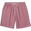 image:imageCOOFANDY Mens UltraLight Summer Shorts Casual Drawstring 9 Linen Shorts with PocketsDusty Pink