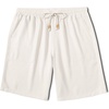 image:imageCOOFANDY Mens UltraLight Summer Shorts Casual Drawstring 9 Linen Shorts with PocketsWhite