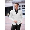 image:imageCOOFANDY Mens V Neck Cardigan Sweater Casual Lightweight Button Down Knitted Cardigan SweaterAll White