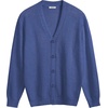 image:imageCOOFANDY Mens V Neck Cardigan Sweater Casual Lightweight Button Down Knitted Cardigan SweaterBlue