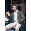 image:imageCOOFANDY Mens V Neck Cardigan Sweater Casual Lightweight Button Down Knitted Cardigan SweaterDark Grey