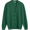 image:imageCOOFANDY Mens V Neck Cardigan Sweater Casual Lightweight Button Down Knitted Cardigan SweaterGreen