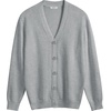 image:imageCOOFANDY Mens V Neck Cardigan Sweater Casual Lightweight Button Down Knitted Cardigan SweaterLight Grey
