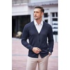 image:imageCOOFANDY Mens V Neck Cardigan Sweater Casual Lightweight Button Down Knitted Cardigan SweaterNavy Blue