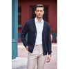 image:imageCOOFANDY Mens V Neck Cardigan Sweater Casual Lightweight Button Down Knitted Cardigan SweaterNavy Blue