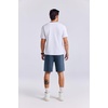 image:imageCOOFANDY Mens Washed Vintage Shorts Casual Relaxed Fit Drawstring Waist Beach Shorts Streetwear Style with 3 PocketsNavy