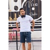 image:imageCOOFANDY Mens Washed Vintage Shorts Casual Relaxed Fit Drawstring Waist Beach Shorts Streetwear Style with 3 PocketsNavy