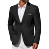 image:imageCOOFANDY Mens Blazer Business Suit Jacket Slim Fit Two Button Casual Sport CoatsBlack