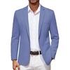 image:imageCOOFANDY Mens Blazer Casual Suit Jacket Slim Fit One Button Sport Coats Lightweight Sports JacketRoyal Blue