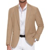 image:imageCOOFANDY Mens Casual Blazer One Button Sport Coat Slim Fit Lightweight Suit Blazer JacketKhaki