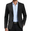 image:imageCOOFANDY Mens Casual Blazer Slim Fit Suit Jacket Two Button Lightweight Sport CoatBlack