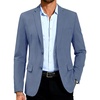 image:imageCOOFANDY Mens Casual Blazer Slim Fit Suit Jacket Two Button Lightweight Sport CoatBlue