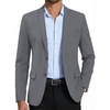 image:imageCOOFANDY Mens Casual Blazer Slim Fit Suit Jacket Two Button Lightweight Sport CoatGray