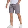 image:imageCOOFANDY Mens Casual Shorts 9 Elastic Waist Chino Shorts Lightweight Summer Dress Shorts with PocketsGrey